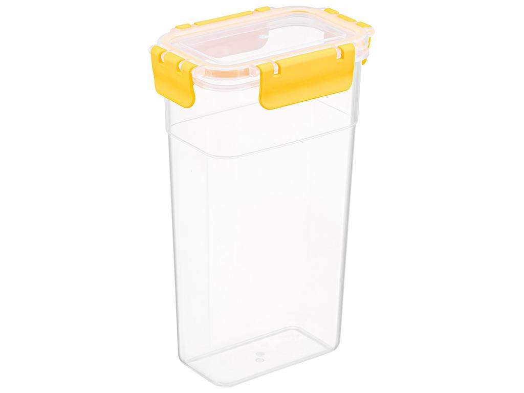 Контейнер высокий Idea Home 00968 Clara Box MIX 1,58 л Желтый (MLM-00968)