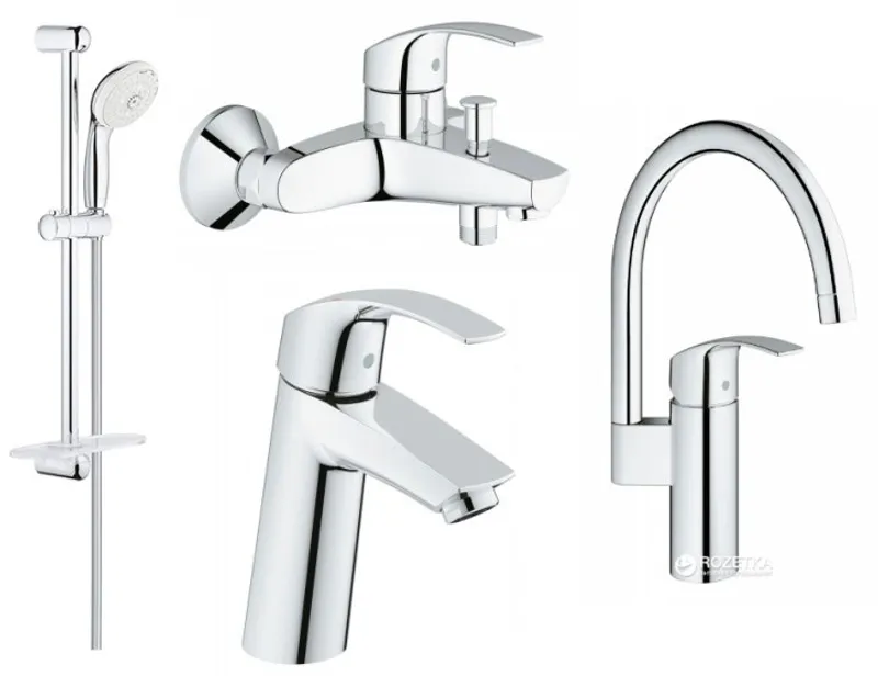 Набор смесителей Grohe Eurosmart M (123248MK)