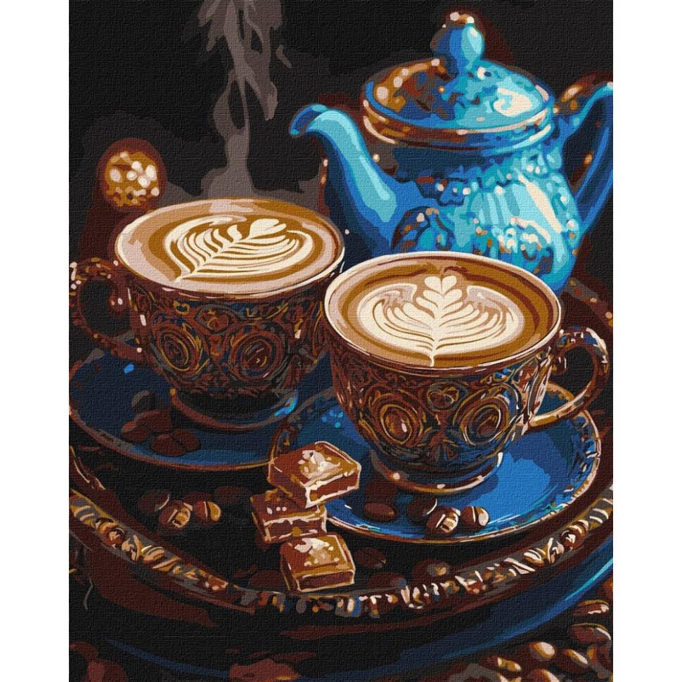 Картина за номерами Ideyka Мелодія кави 40x50 см (KHO5715)
