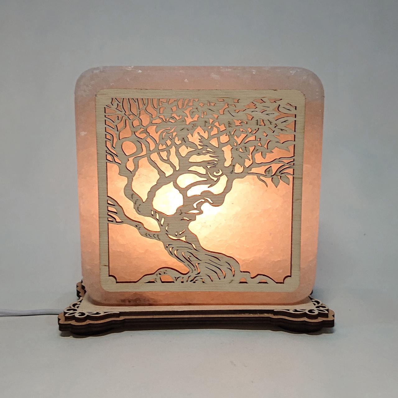 Соляной светильник Дерево (k-0006-y)