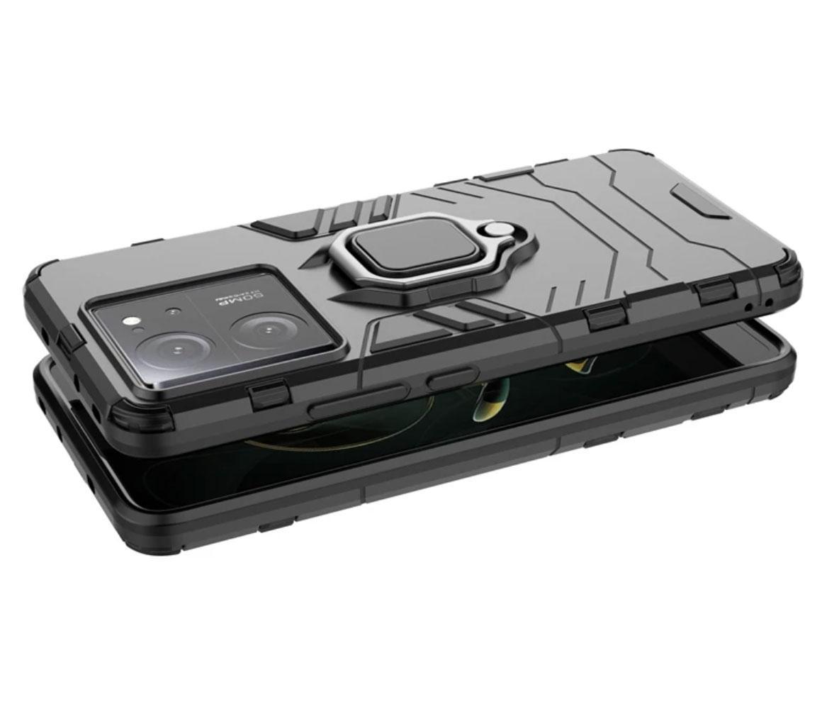 Чехол бампер Primolux Ring Armor для Xiaomi 13T / Xiaomi 13T Pro / Xiaomi Redmi K60 Ultra - Black - фото 6