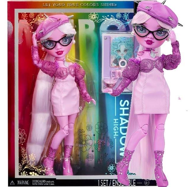 Кукла Rainbow High Shadow 3 Lavender Lynn Purple Школа Тени Серия 3 (0020015)