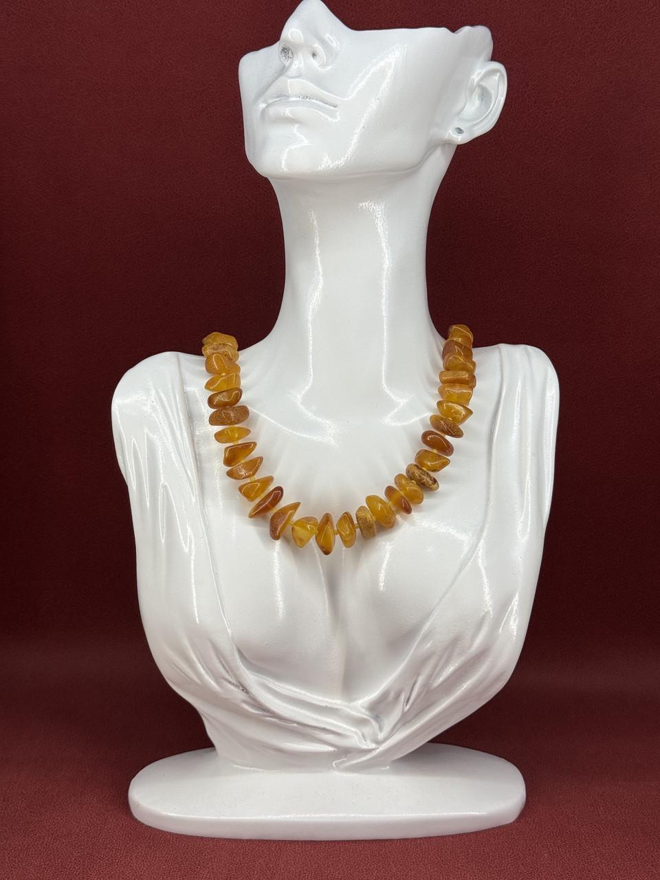 Бусы из янтаря лечебные 46 см (н-668)