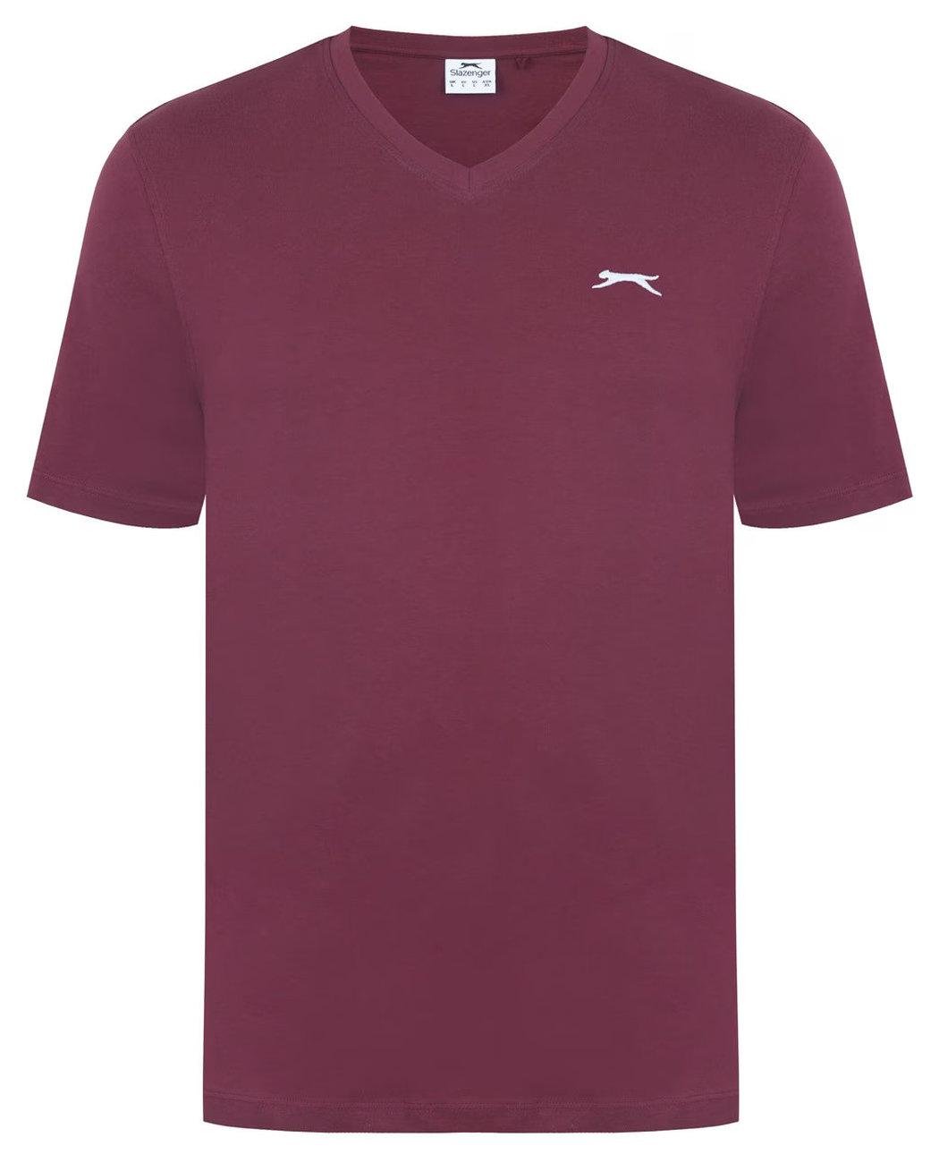 Футболка мужская Slazenger 682013.24 M Бордовый (2682013243902)