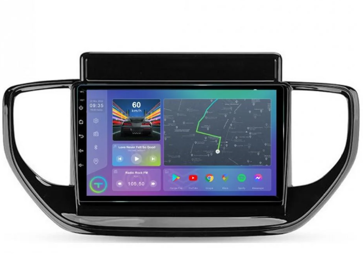 Магнитола штатная Torssen Hyundai Accent/Verna 2021+ FL9 4+64Gb 4G Carplay DSP (202306251)