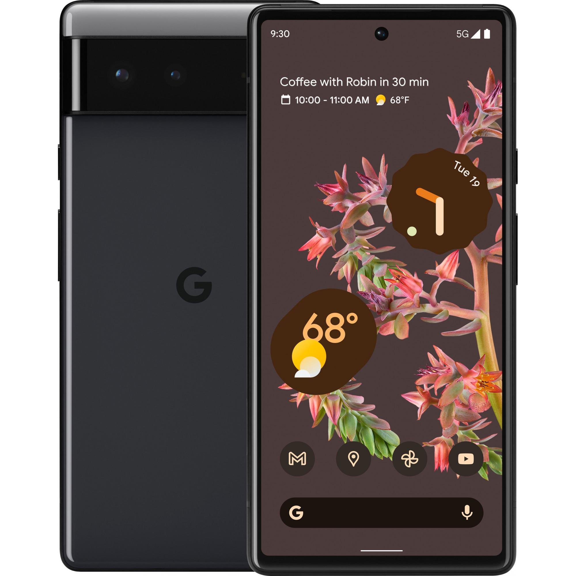 Смартфон Google Pixel 6 8/256GB Japan Version Stormy Black - фото 1 Смартфон Google Pixel 6 8/256GB Japan Version Stormy Black - фото 1