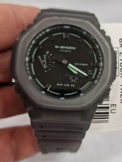 Наручний годинник чоловічий Casio G-Shock GA-2100K-1A ударостійкий з карбоновим корпусом/водозахистом 200 м/підсвіткою Чорний (3053179940) Наручний годинник чоловічий Casio G-Shock GA-2100K-1A ударостійкий з карбоновим корпусом/водозахистом 200 м/підсвіткою Чорний (3053179940)