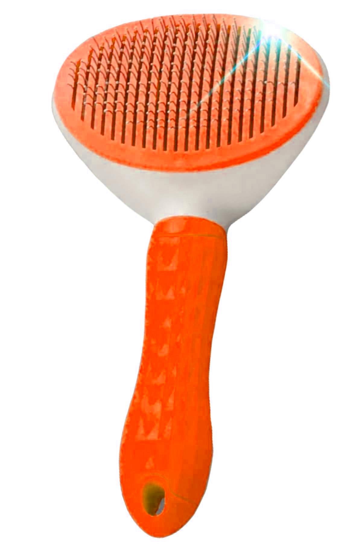 Щетка для удаления шерсти кошек и собак BRS Orange (23522433) - фото 1
