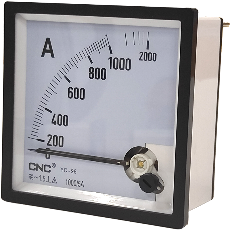Амперметр аналоговый CNC YC-96А 1000/5А AC 96x96 мм класс 1,5 (Б00029902)