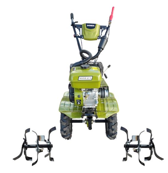 Мотоблок бензиновый DOZER D7-3 4.00-8 Салатовый - фото 2 Мотоблок бензиновый DOZER D7-3 4.00-8 Салатовый - фото 2