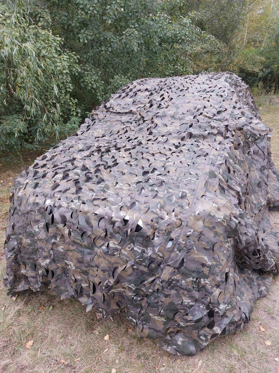 Маскировочная сетка 6х5 м 30 кв. м Темно-серая грязь (20869957) - фото 6 Маскировочная сетка 6х5 м 30 кв. м Темно-серая грязь (20869957) - фото 6