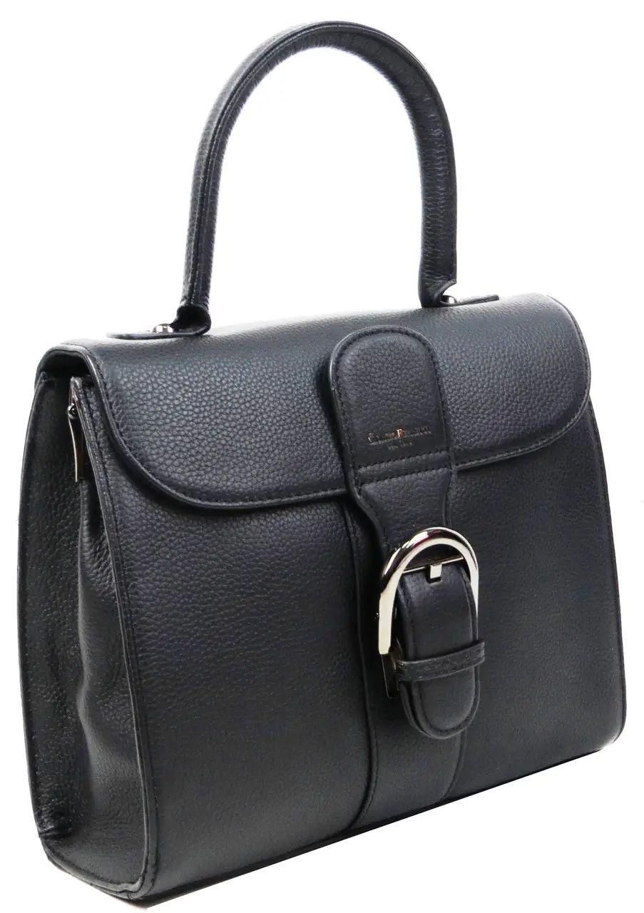 Сумка женская Giorgio Giorgio Ferretti кожаная Черный (GF-bag-W-045)