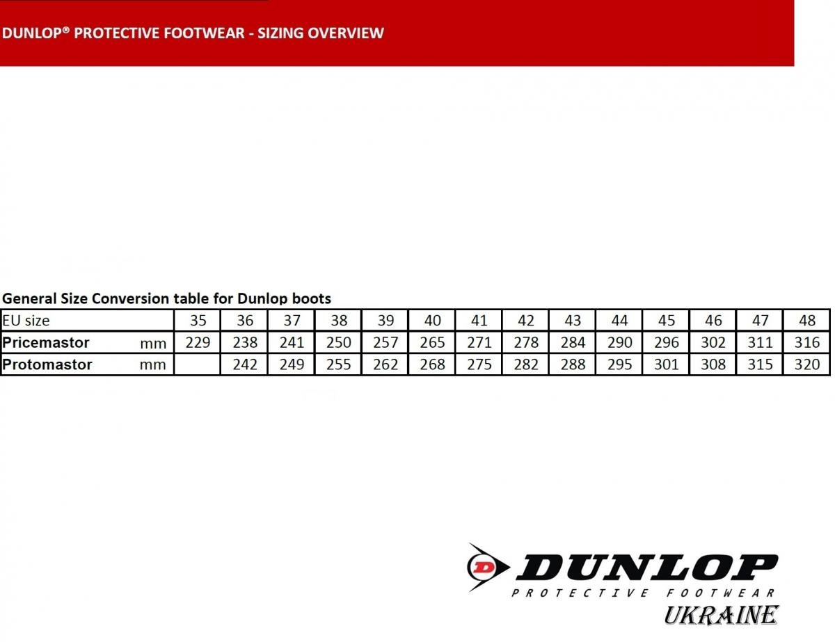 Сапоги Dunlop Pricemastor из резины р. 48 Черный (380PP) - фото 6