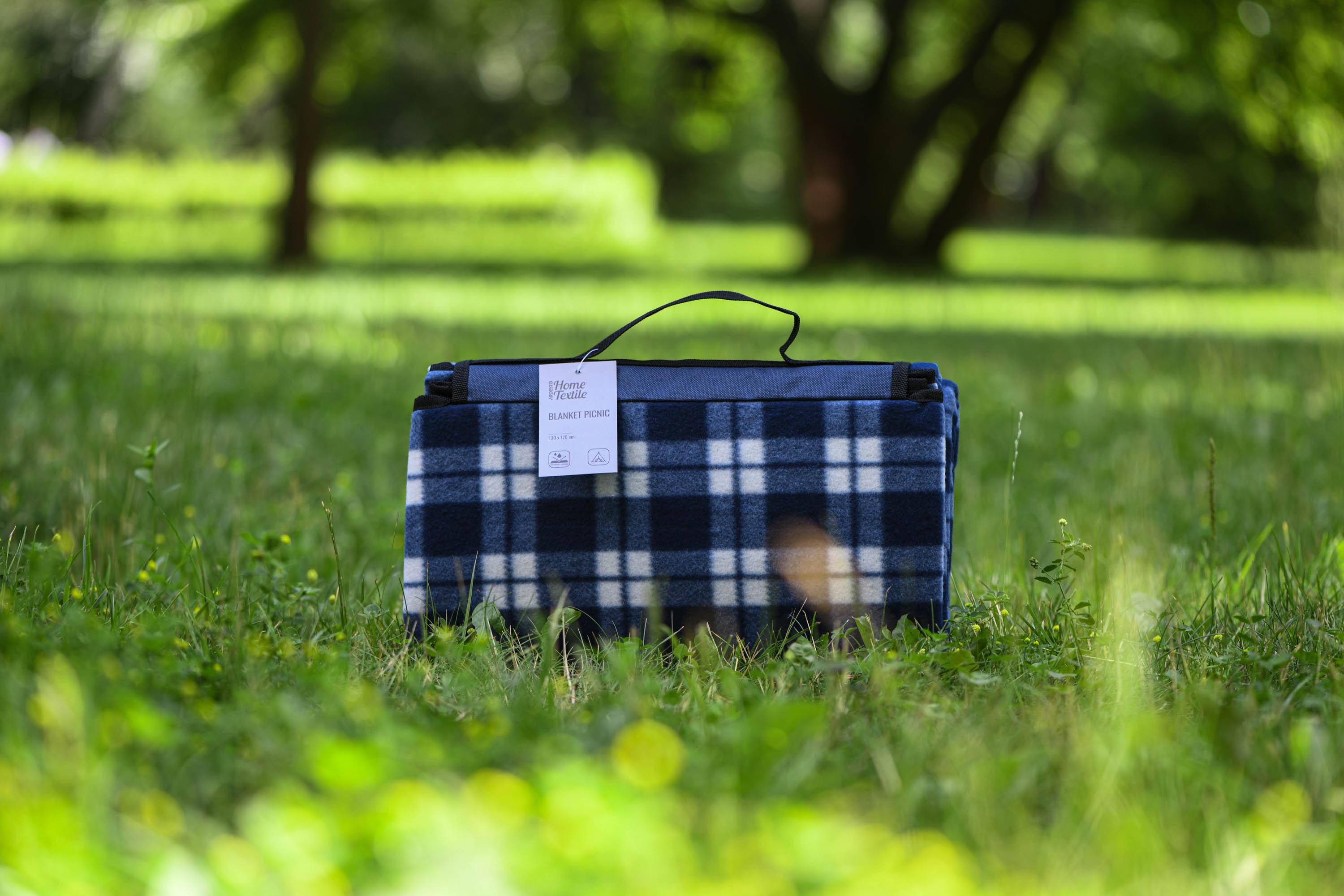 Плед Ardesto Picnic клітинка 130х170 см Синій (ART0916BC) - фото 7 Плед Ardesto Picnic клітинка 130х170 см Синій (ART0916BC) - фото 7