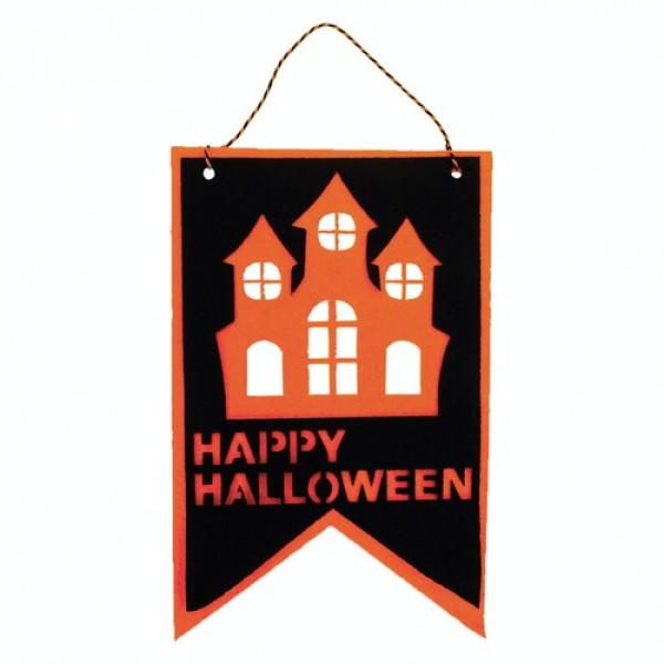 Декор на Хэллоуин Seta флаг Дом Happy Halloween (19-566BLK)