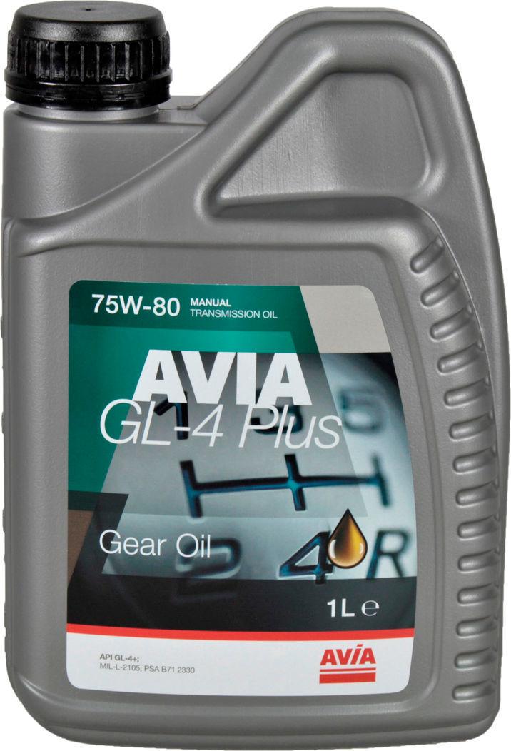 Трансмиссионное масло Avia 75W-80 GL-4 1 л (1400646)