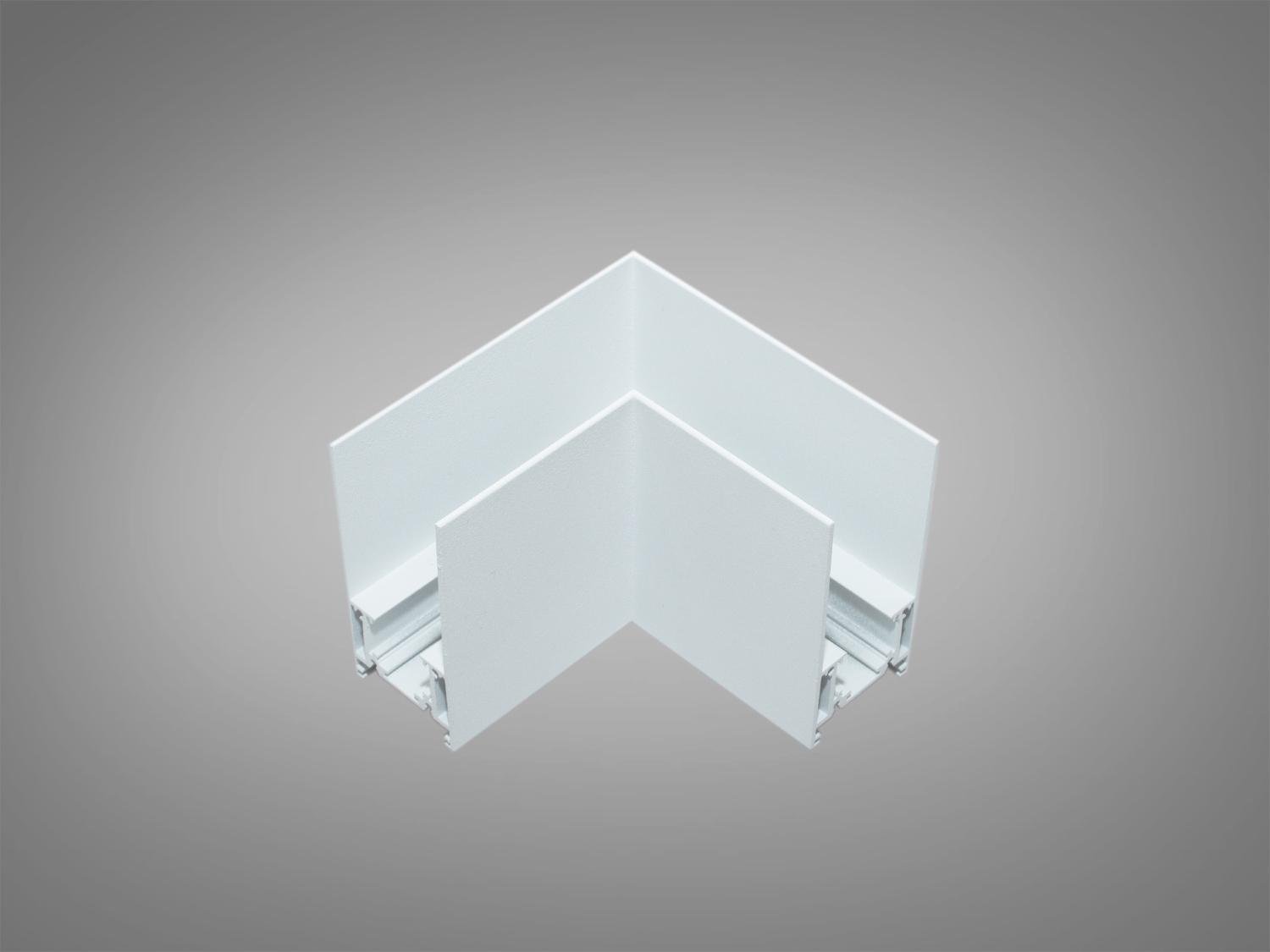 Угловой элемент для МТС накладной серия 35 (QY-N35-WH Ext 90)