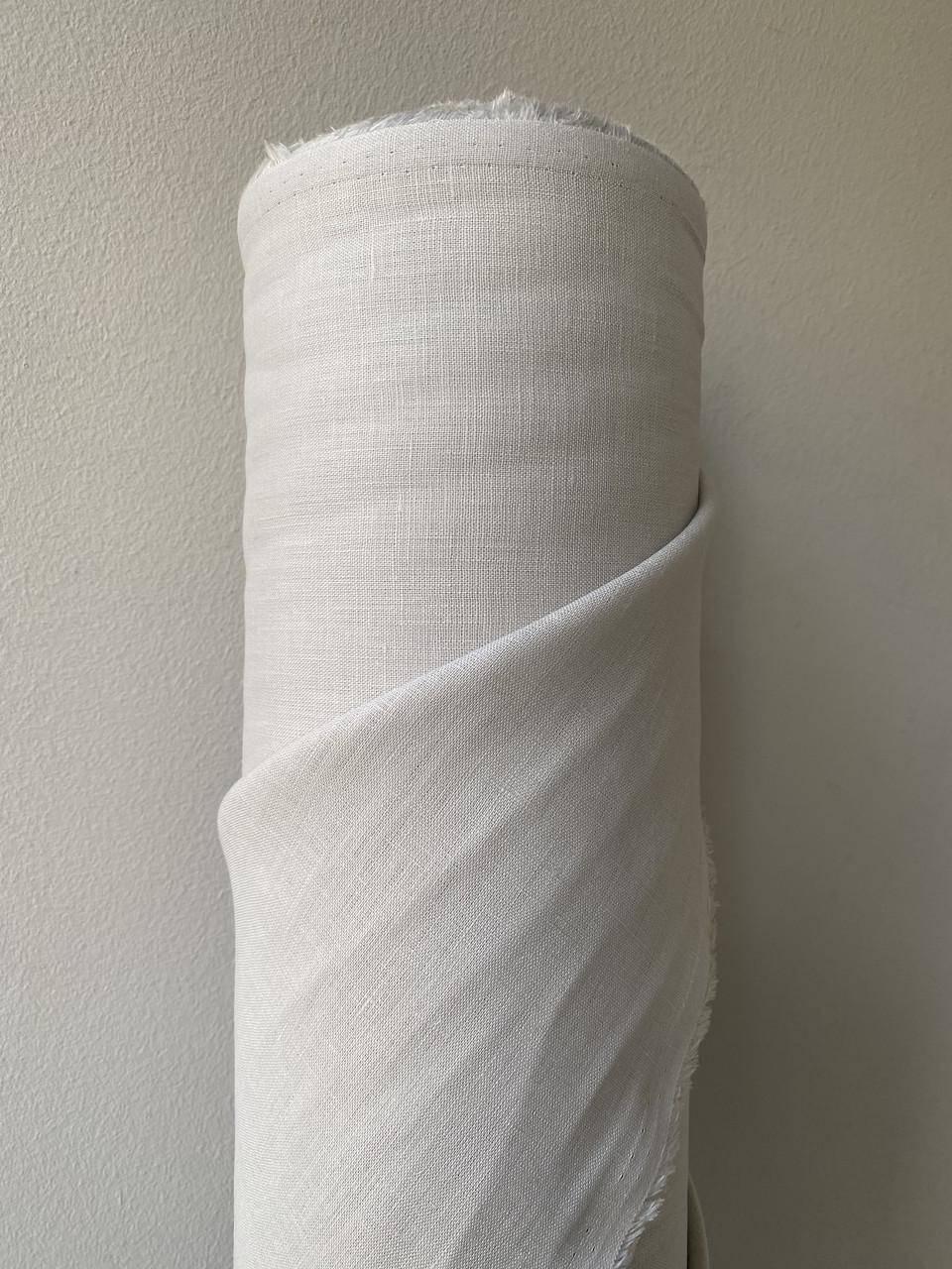 Ткань рубашечно-платьевая LINEN PLUS 100% лен 143 см 1410 Светло-серый - фото 6 Ткань рубашечно-платьевая LINEN PLUS 100% лен 143 см 1410 Светло-серый - фото 6