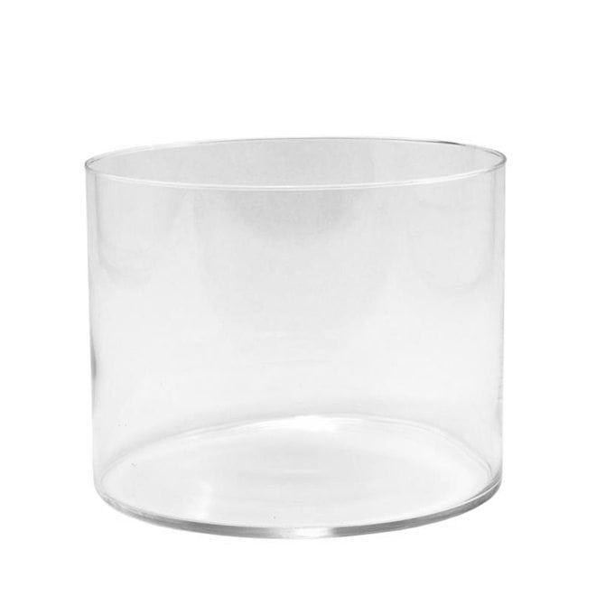 Ваза стеклянная Flora H 20 см (8418)