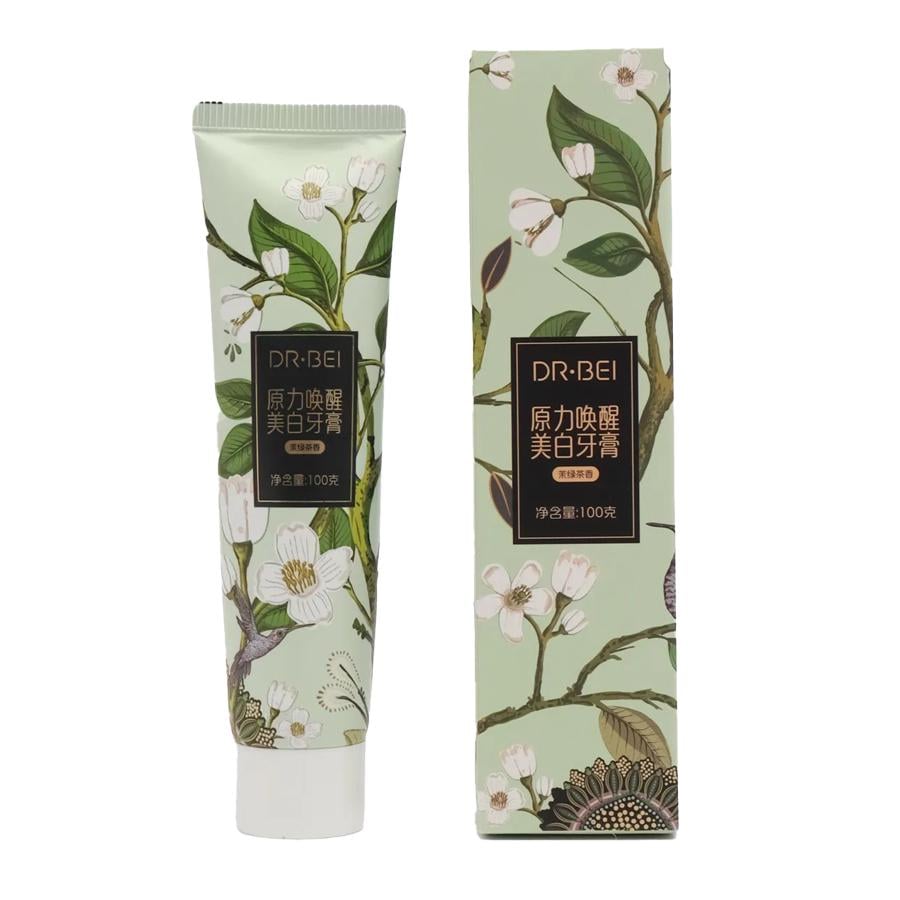 Зубная паста Dr.Bei 0+ Toothpaste Зеленый чай с Жасмином 100 г - фото 2