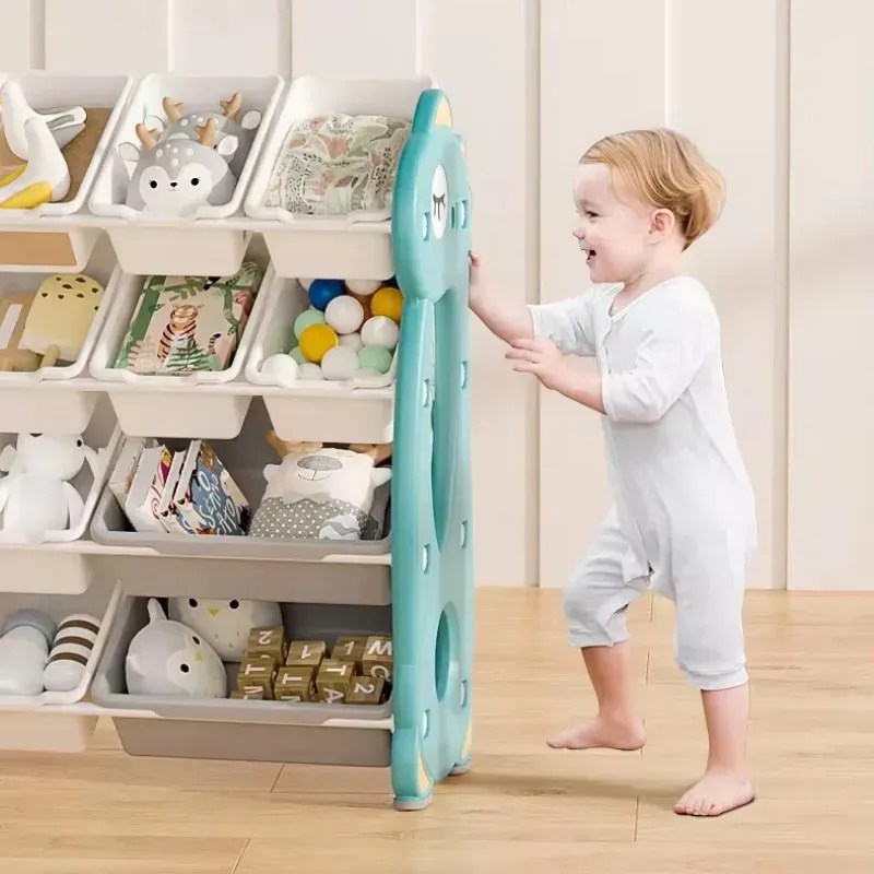 Органайзер для игрушек Lumpurini Dragos L 12 контейнеров-ящиков 4 яруса (KYHG7132) - фото 6 Органайзер для игрушек Lumpurini Dragos L 12 контейнеров-ящиков 4 яруса (KYHG7132) - фото 6