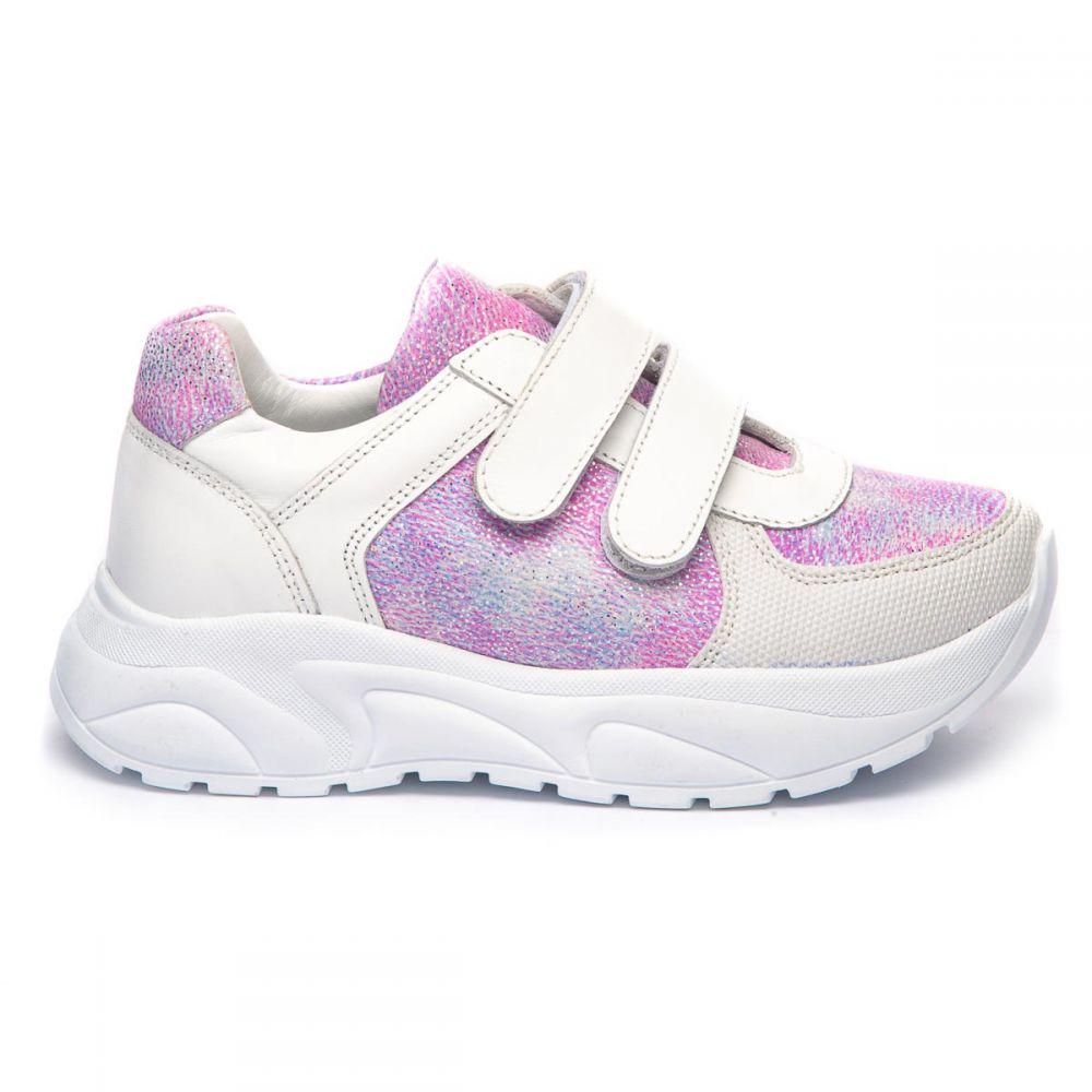 Кроссовки The Leo 1243 для девочек р. 40 26 см Бело-сиреневый - фото 2 Кроссовки The Leo 1243 для девочек р. 40 26 см Бело-сиреневый - фото 2