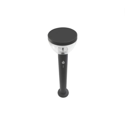Cветильник cветодиодный садово-парковый master mL-4359 9W 4500K IP44 с датчиком движения 80 см Black (1480809391)