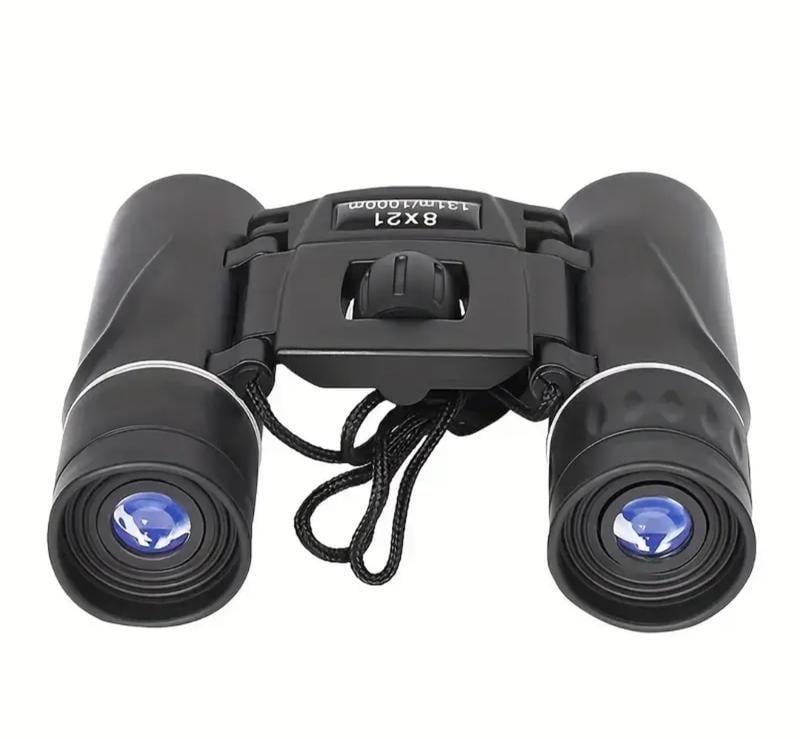 Бінокль-іграшка зі скляною лінзою Чорний (MA788)