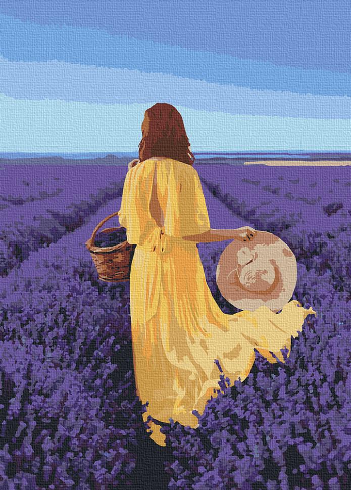 Картина по номерам Art Craft "Лавандовая безграничность" 40x50 см (10219-AC)