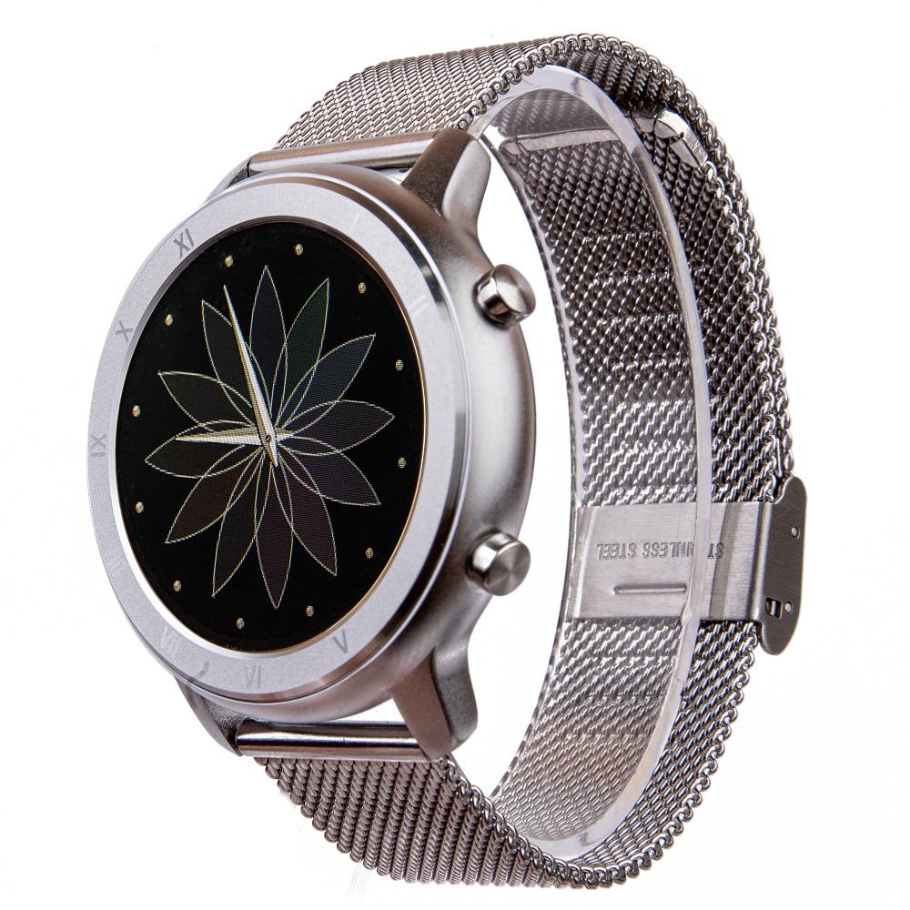 Умные часы Jiks Watch с пульсоксиметром Chrome (1171)