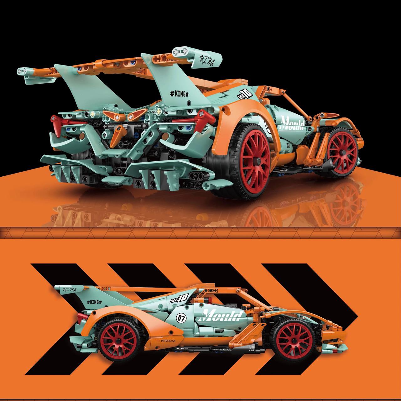 Конструктор Спортивный автомобиль на дистанционном управлениии 1669 деталей (2402604449) - фото 4 Конструктор Спортивный автомобиль на дистанционном управлениии 1669 деталей (2402604449) - фото 4