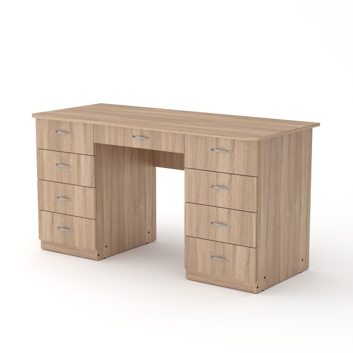 Стіл письмовий Компаніт Вчитель 3 Дуб сонома (5a6640a439fd0a2e4465500e) - фото 1