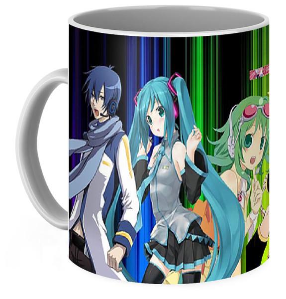 Чашка Вокалоиды Vocaloid Хацунэ Мику Hatsune Miku Добро пожаловать VC - фото 2