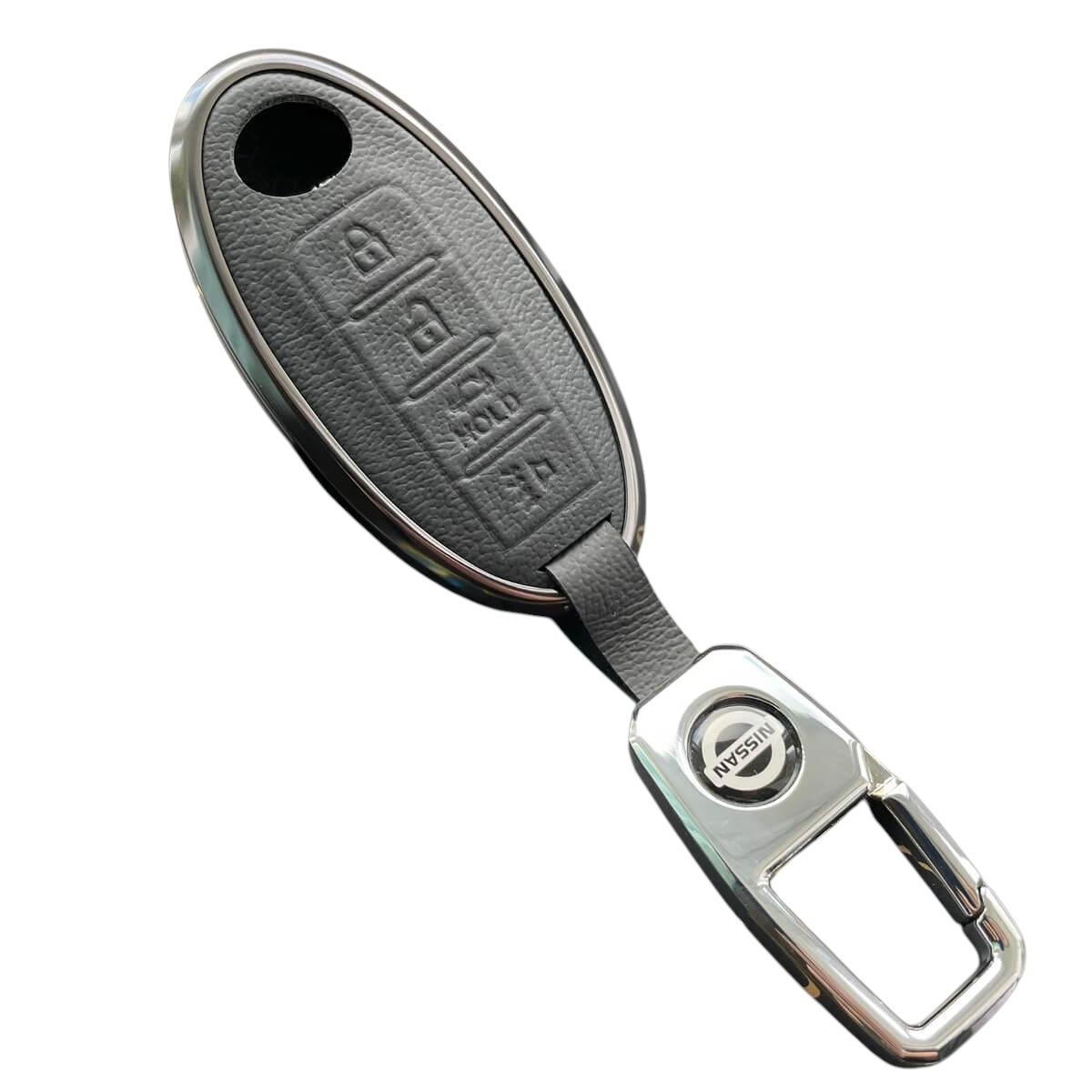 Чехол алюминиевый для ключа Nissan (ns4ala)