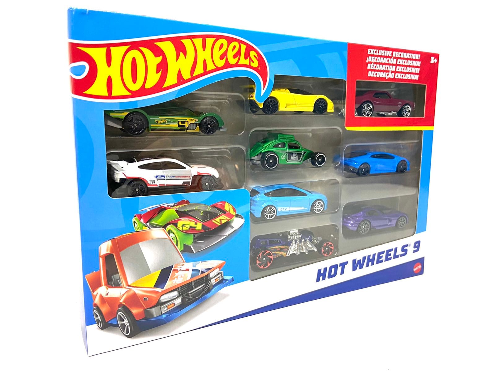 ᐉ Набор машинок Mattel Hot Wheels Вид 4 в подарочной упаковке 9