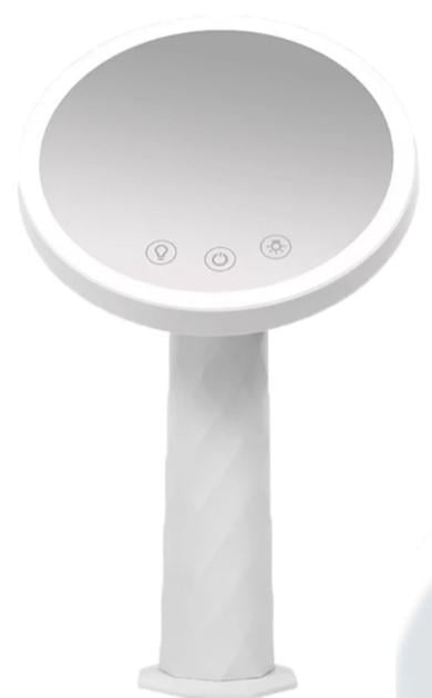 Зеркало-ночник круглое SM-1126 поворотное с LED-подсветкой White (784780612)