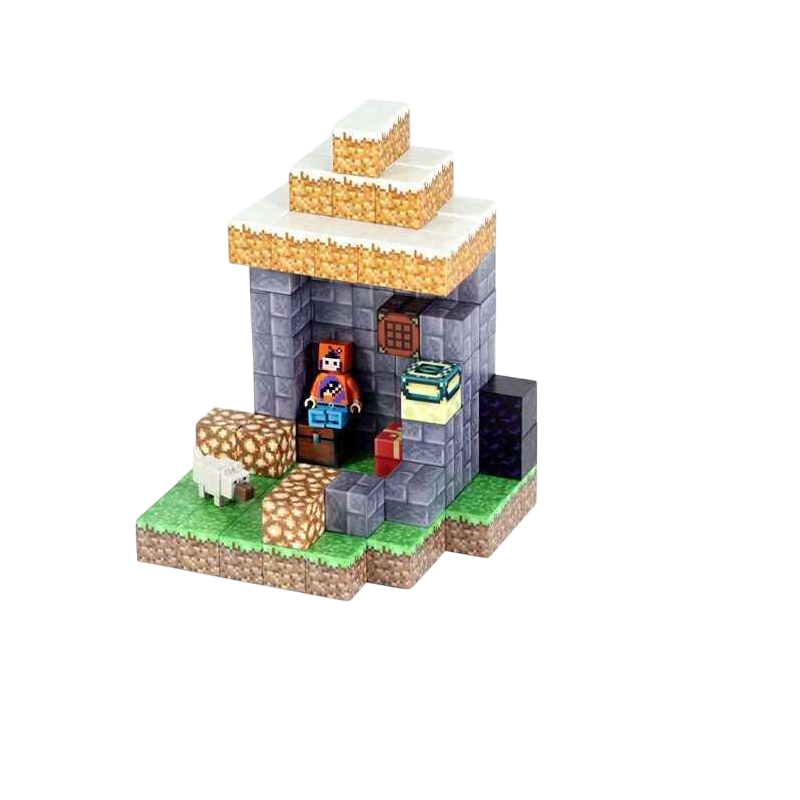 Конструктор магнітний Minecraft LZCK083 фігурки героїв 103 елементи (MTT-198620)