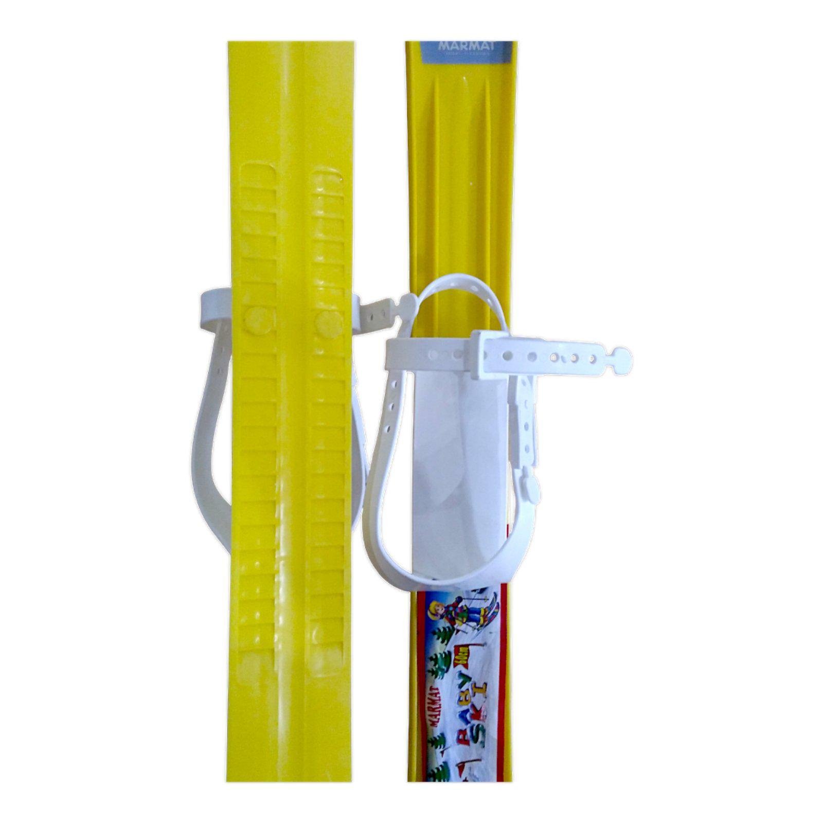 Набор лыжный детский Marmat 60 см Желтый (16935) - фото 4 Набор лыжный детский Marmat 60 см Желтый (16935) - фото 4