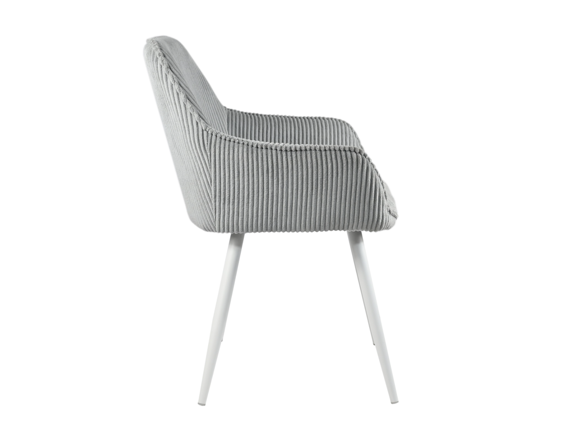 Стул обеденный Vetro Mebel Седой/Белый (M-240) - фото 2 Стул обеденный Vetro Mebel Седой/Белый (M-240) - фото 2