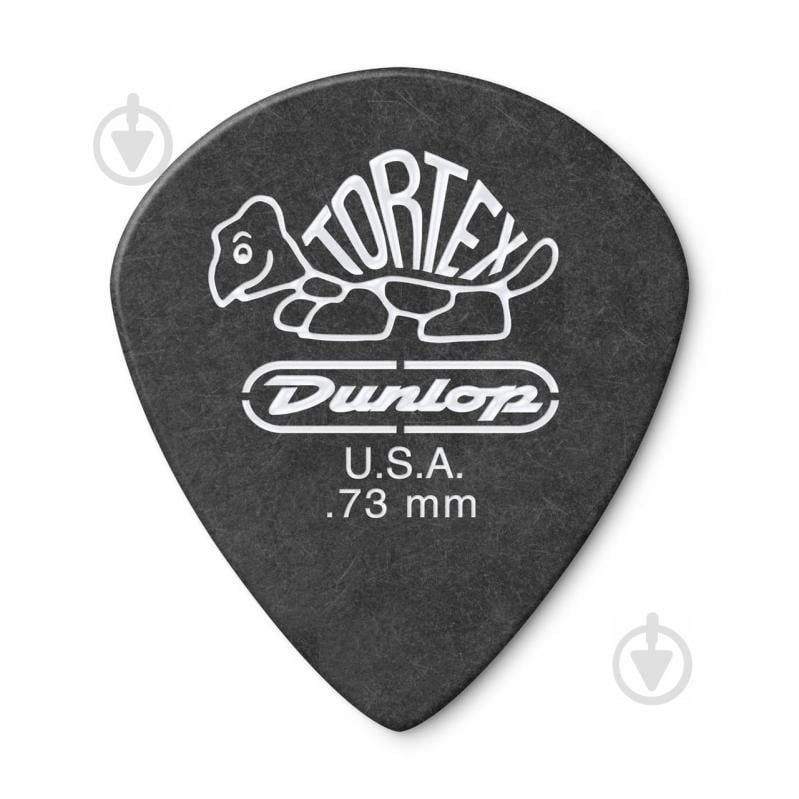 Медиатор Dunlop 4820 Tortex Pitch Black Jazz III Guitar Pick 0.73 mm (1 шт.)