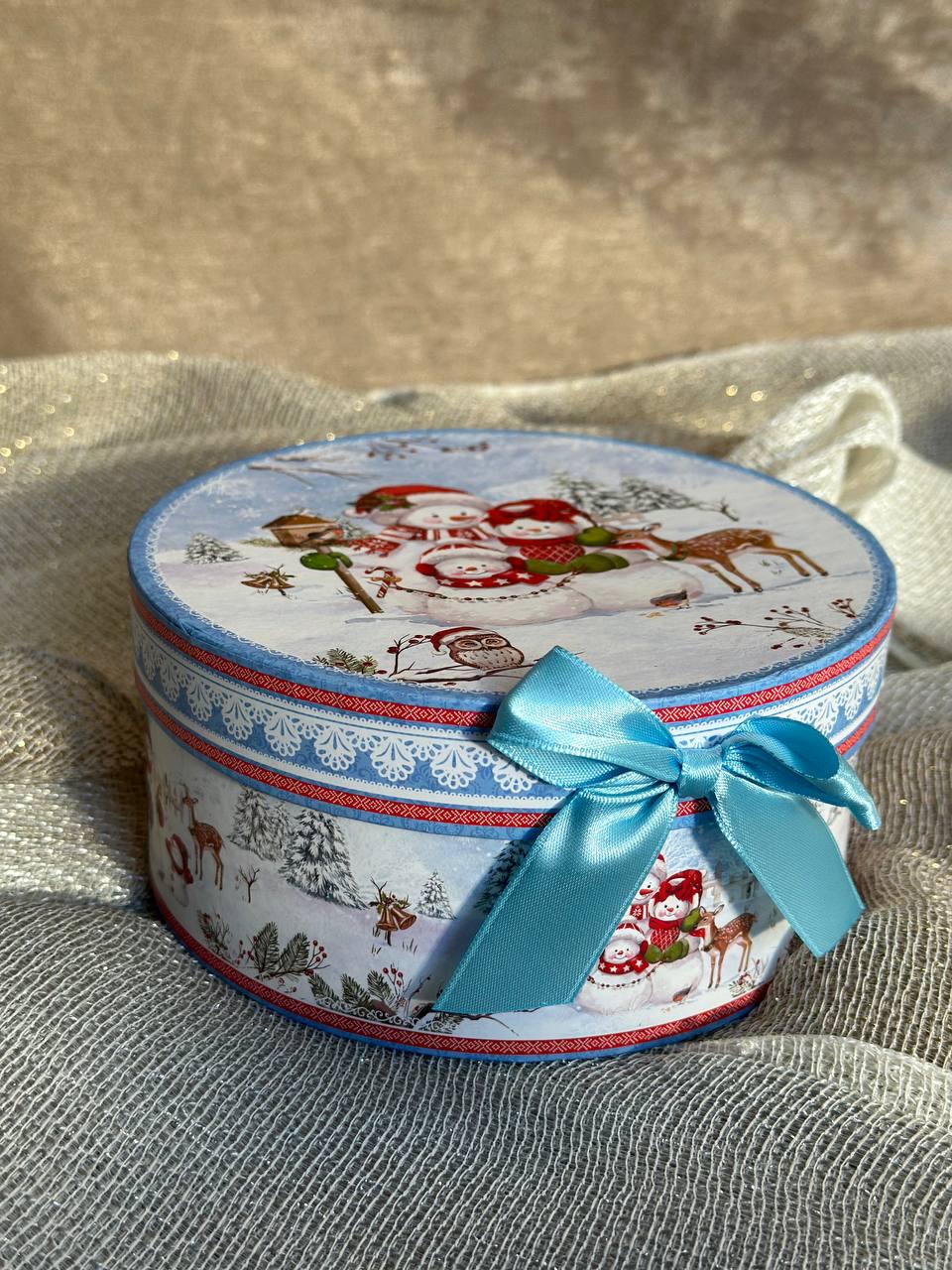 Чашка новогодняя Winter story фарфоровая с блюдцем в подарочной упаковке 120 мл 13 см (R33364) - фото 3 Чашка новогодняя Winter story фарфоровая с блюдцем в подарочной упаковке 120 мл 13 см (R33364) - фото 3