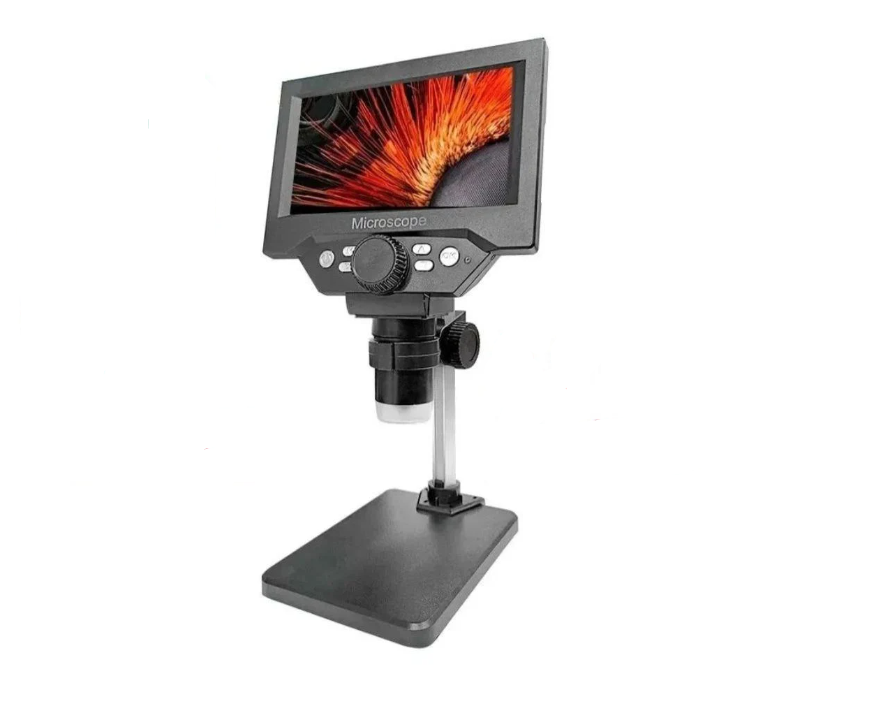 Мікроскоп цифровий з дисплеєм і акумулятором з підсвіткою 10 Мп 5,5" (1-1000Х) Мікроскоп цифровий з дисплеєм і акумулятором з підсвіткою 10 Мп 5,5" (1-1000Х)