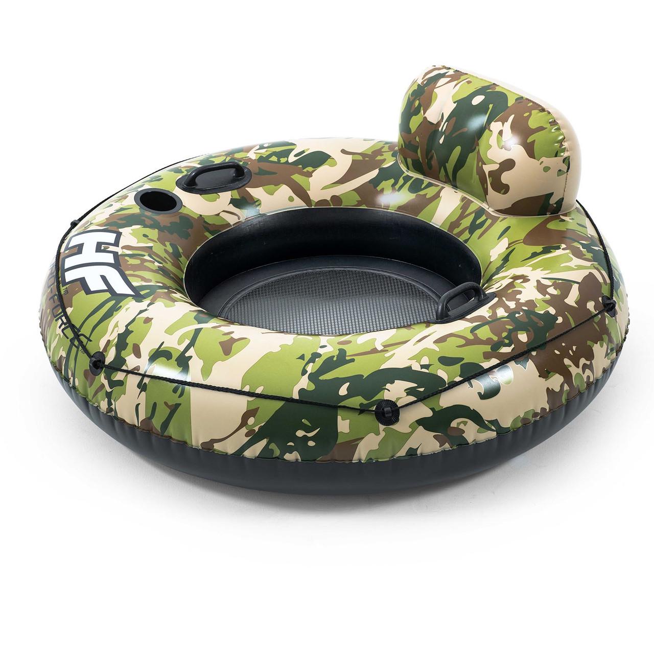 Надувной круг Bestway 43284 Sports с силиконовым клапаном Зеленый (57-9-43284 BW)