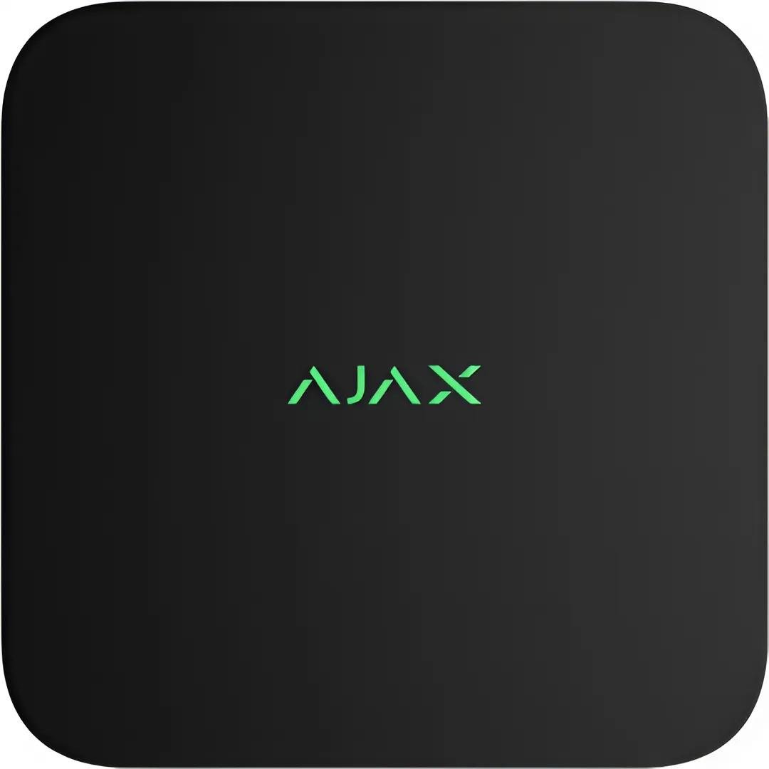 Видеорегистратор Ajax NVR 16ch 8EU 1HDD 100 Мбит/с Черный (99-00014687)