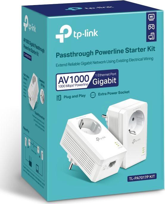 Адаптер Powerline TP-Link TL-PA7017P KIT (352227)