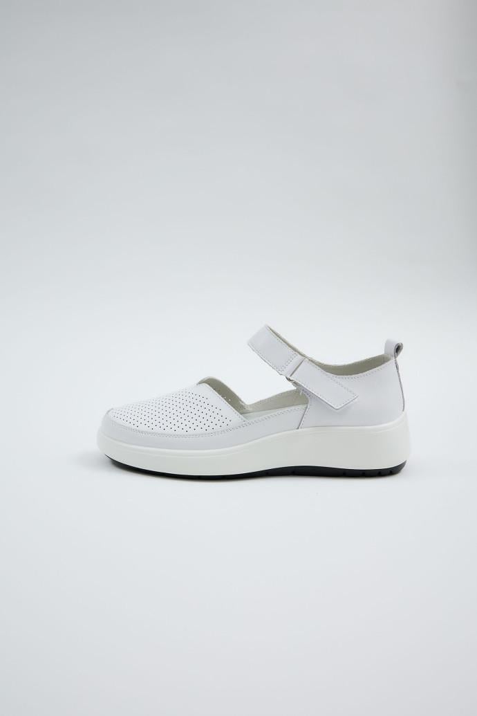 Сандалии женские LONZA на платформе р. 36 Белый (198382) - фото 4 Сандалии женские LONZA на платформе р. 36 Белый (198382) - фото 4