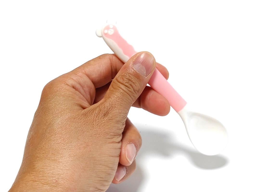 Набор столовых приборов Bimbo для детей 2 пр. в виде мишки в чехле Розовый - фото 3 Набор столовых приборов Bimbo для детей 2 пр. в виде мишки в чехле Розовый - фото 3