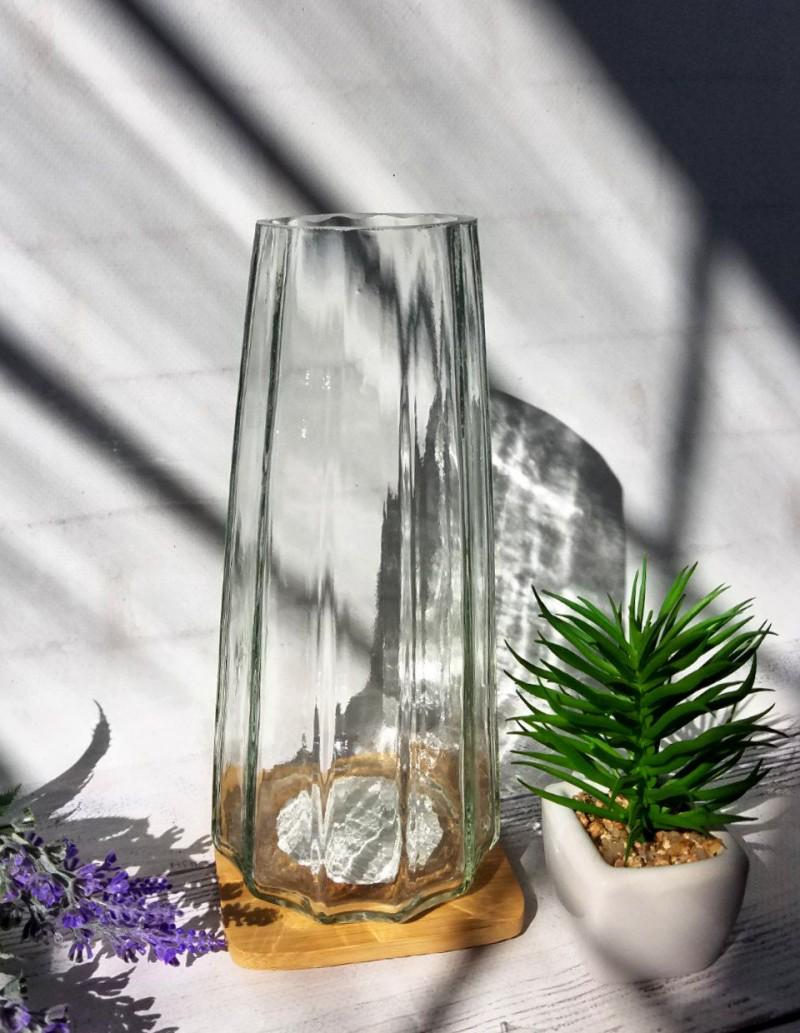 Ваза стеклянная Viva MARLE 22 см