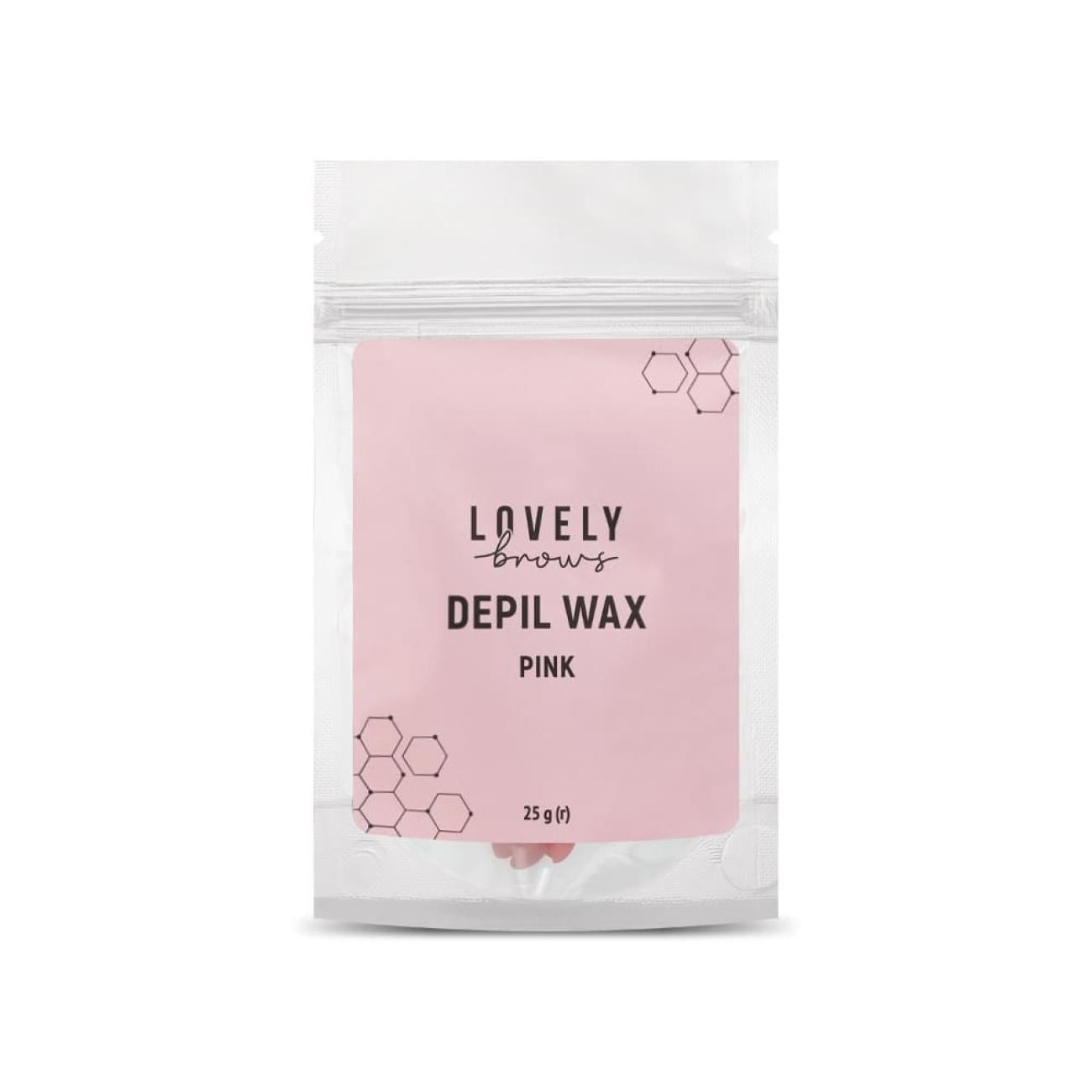 Віск для депіляції Lovely Brows 25 г Рожевий (011202)