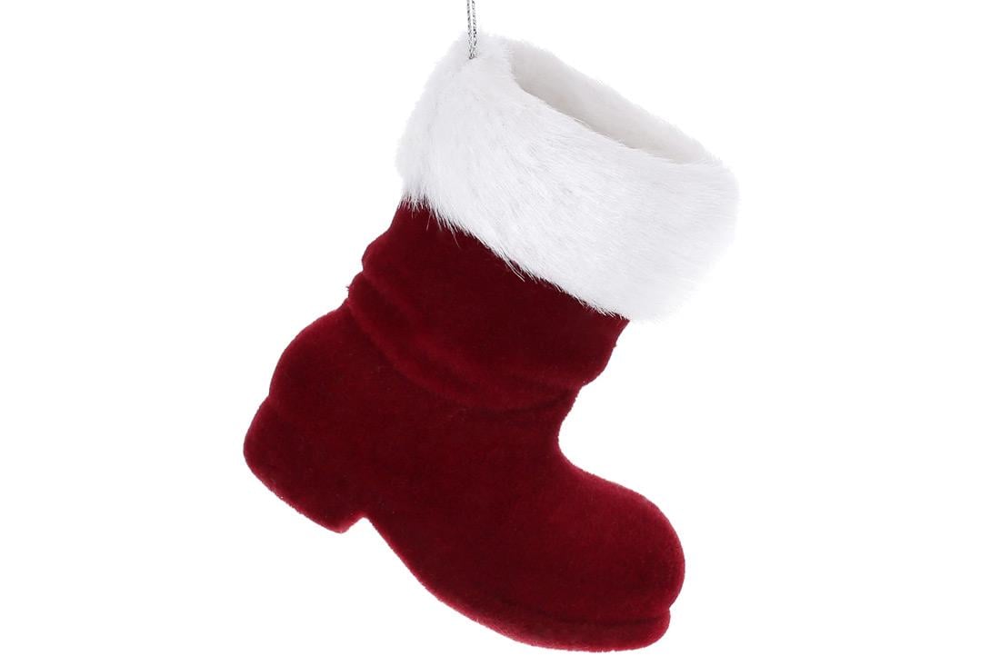 Елочное украшение Сапожок BonaDi (113-821)